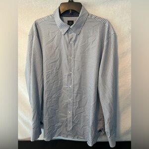 Michael Strahan Patterned Shirt